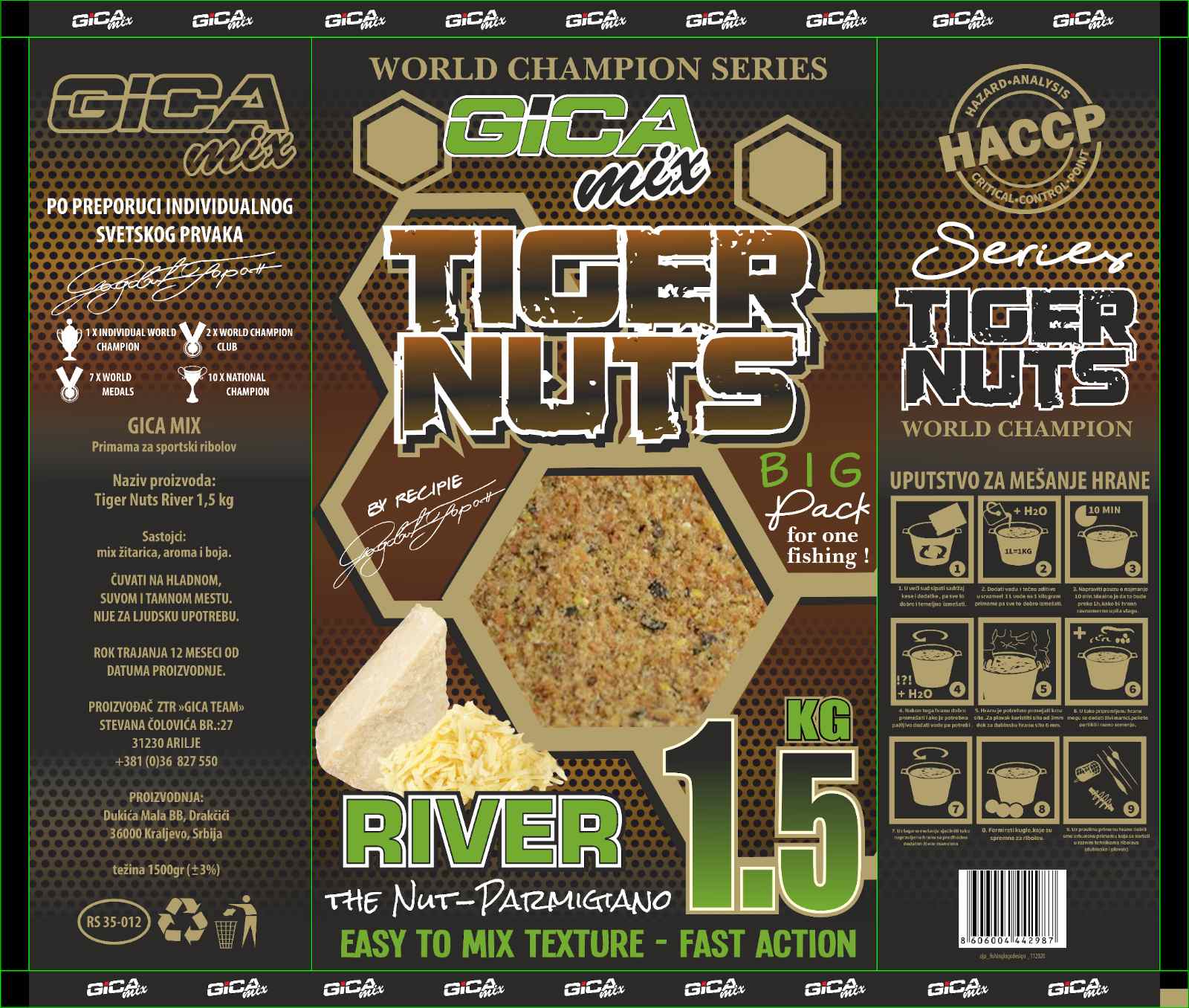 Gica Tiger Nuts river 1.5kg